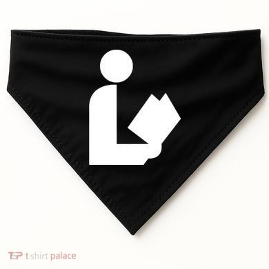 National Library Symbol USA-Made Doggie Bandana