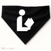 National Library Symbol USA-Made Doggie Bandana thumb 0