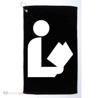 National Library Symbol Golf Towel
