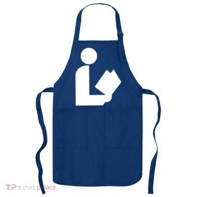 National Library Symbol Apron