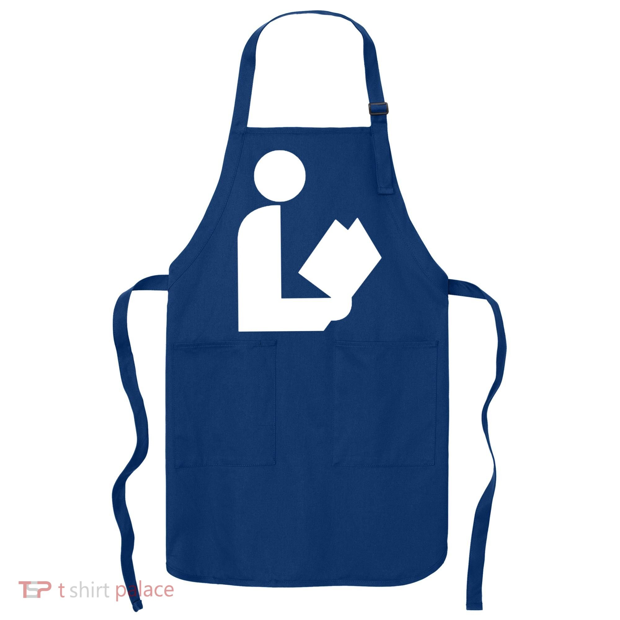 National Library Symbol Apron