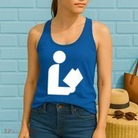 National Library Symbol Women's Tank Top thumb 2