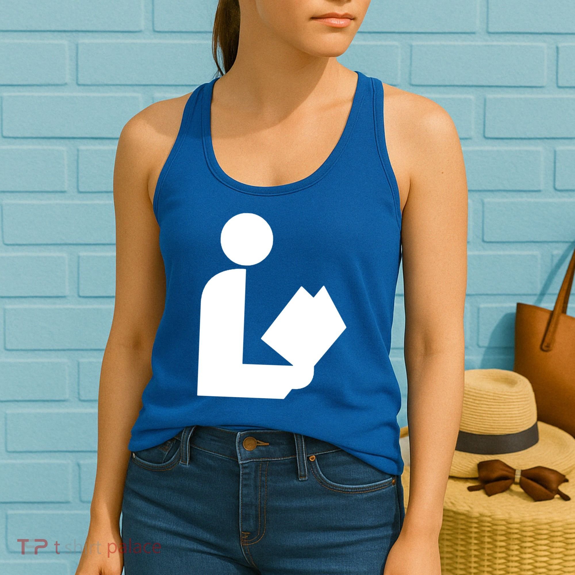 National Library Symbol Women's Tank Top