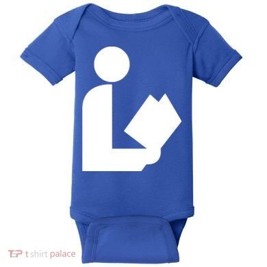 National Library Symbol Baby Bodysuit