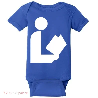 National Library Symbol Baby Bodysuit