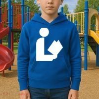 National Library Symbol Kids Hoodie thumb 2