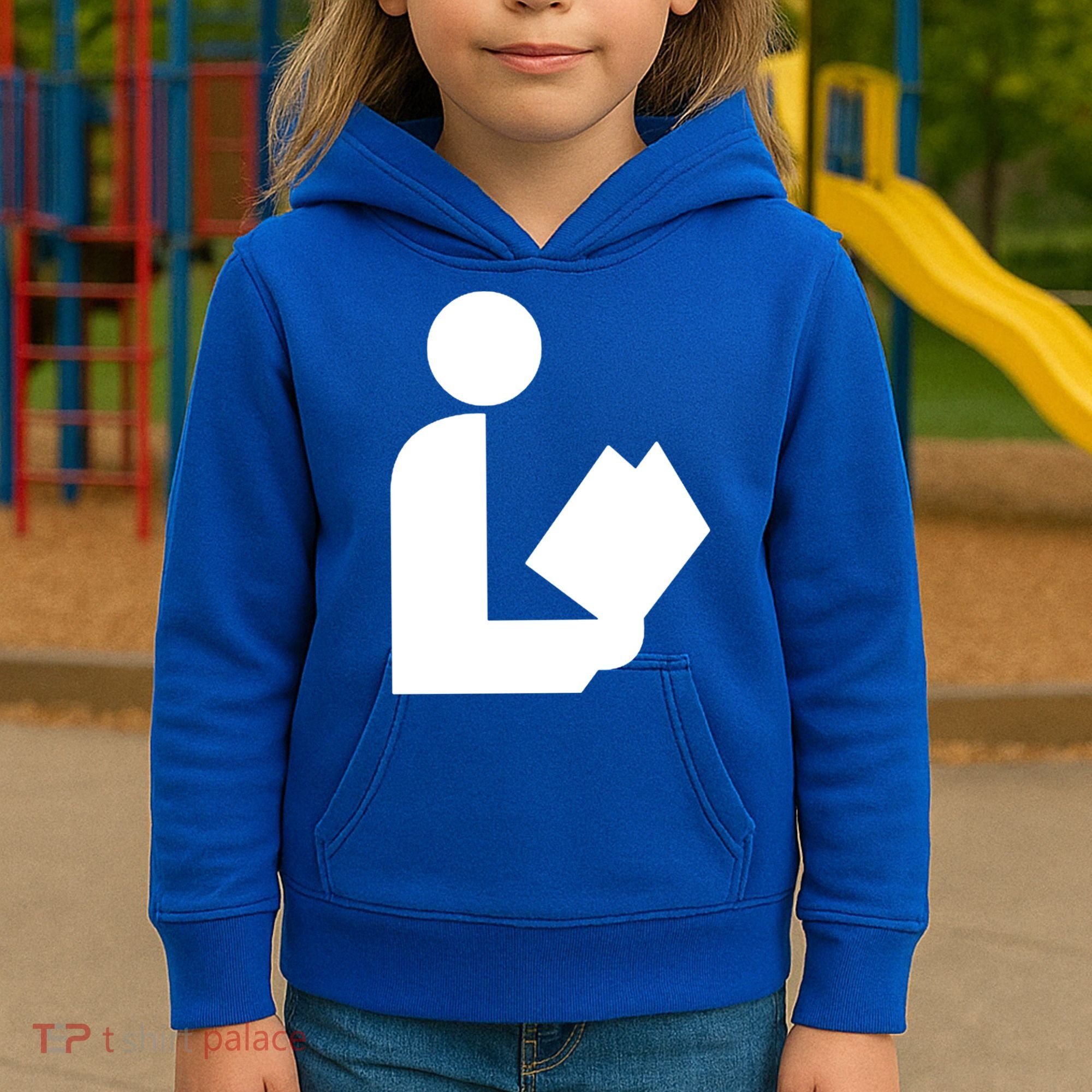 National Library Symbol Kids Hoodie