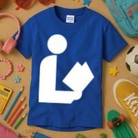 National Library Symbol Kids T-Shirt thumb 3