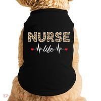 Nurse Life Stethoscope Leopard Nurses Er Icu Nicu Rn Nurses Cute Gift Doggie Tank thumb 0