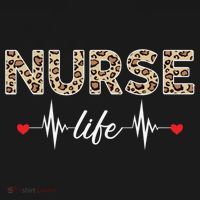 Nurse Life Stethoscope Leopard Nurses Er Icu Nicu Rn Nurses Cute Gift Pajama Set thumb 2