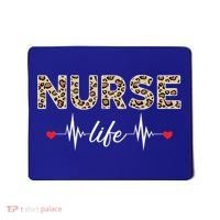 Nurse Life Stethoscope Leopard Nurses Er Icu Nicu Rn Nurses Cute Gift Mousepad thumb 0