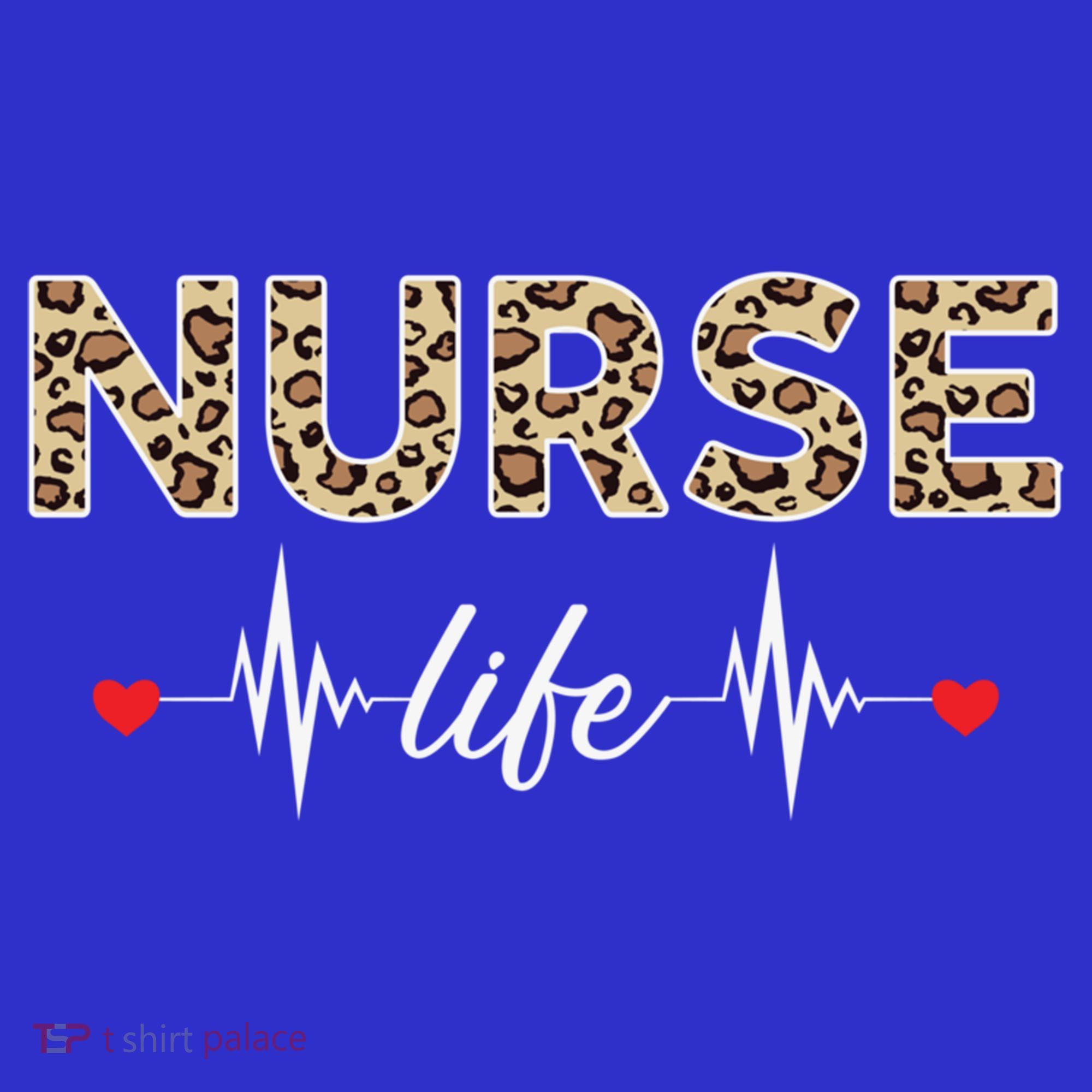 Nurse Life Stethoscope Leopard Nurses Er Icu Nicu Rn Nurses Cute Gift Women's Tank Top