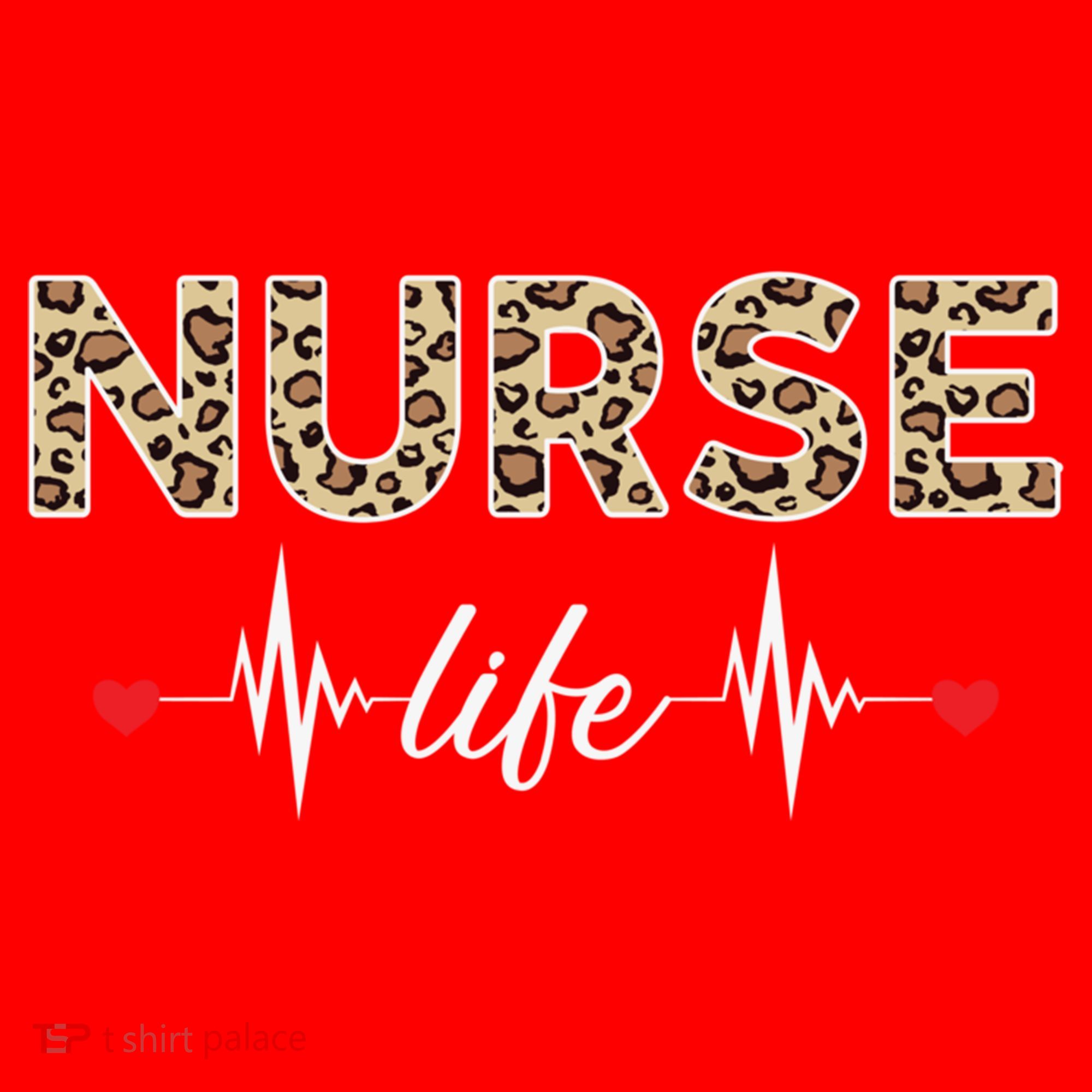 Nurse Life Stethoscope Leopard Nurses Er Icu Nicu Rn Nurses Cute Gift Santa Hat