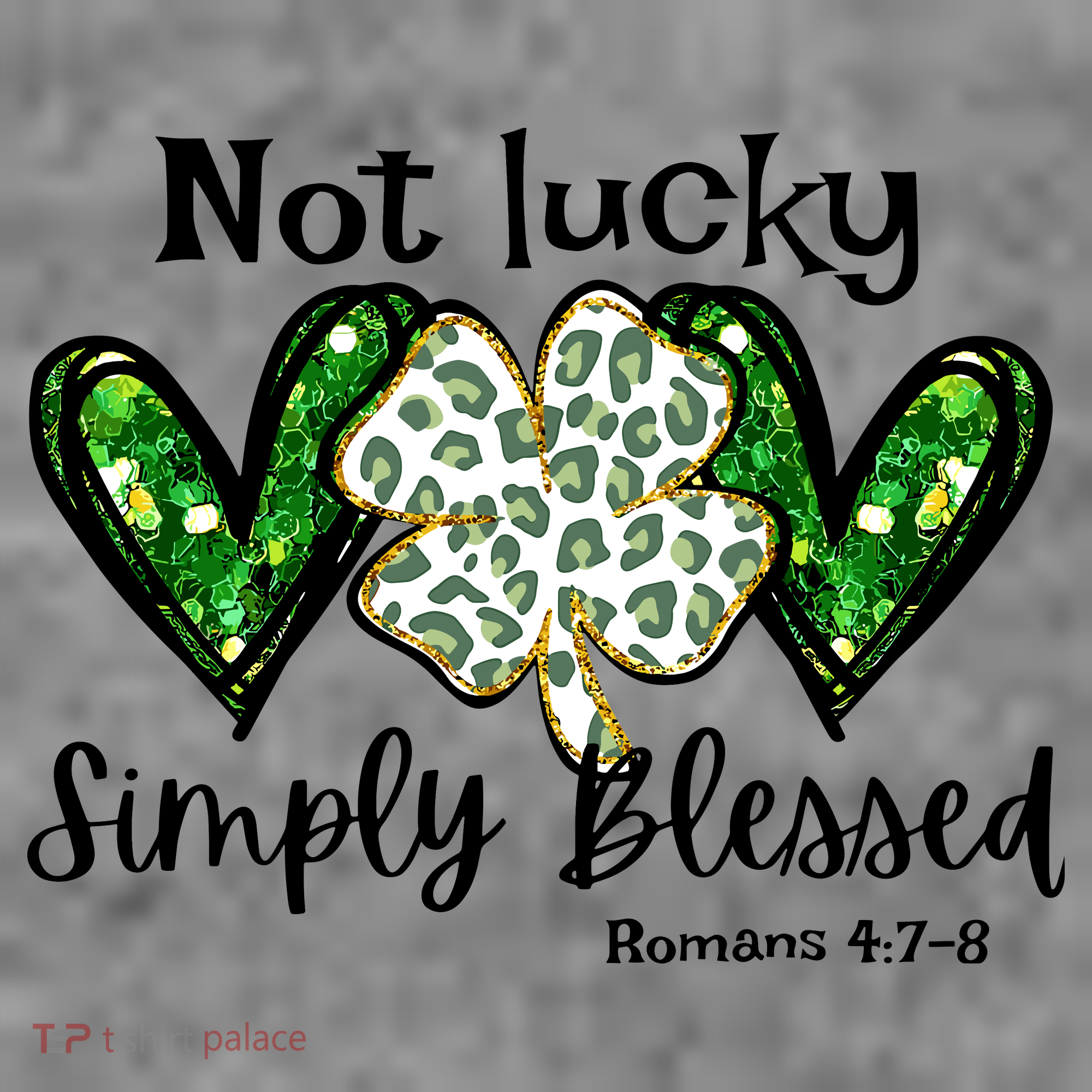 Not Lucky Simply Blessed Christian St Patricks Day Irish Toddler Hoodie