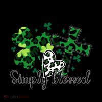 Not Lucky Simply Blessed St PatrickS Day Coffee Mug thumb 5