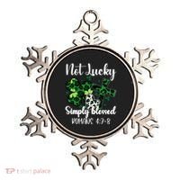 Not Lucky Simply Blessed St PatrickS Day Ornament thumb 0