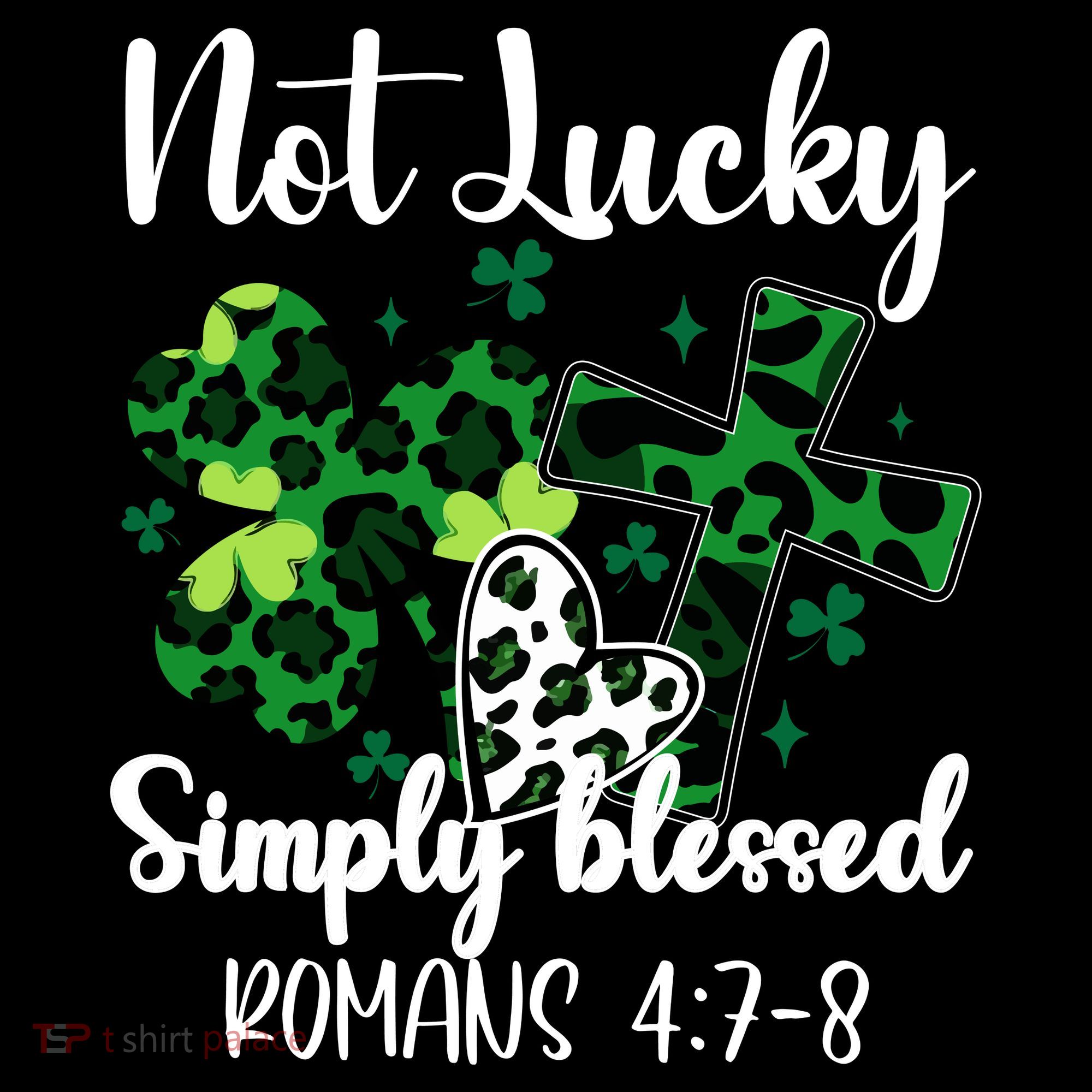 Not Lucky Simply Blessed St PatrickS Day Kids Sweatshirt