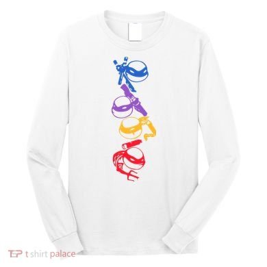 Ninja Lovers Turtle Fan Long Sleeve Shirt