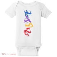 Ninja Lovers Turtle Fan Baby Bodysuit thumb 0