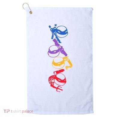 Ninja Lovers Turtle Fan Golf Towel