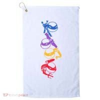 Ninja Lovers Turtle Fan Golf Towel thumb 0