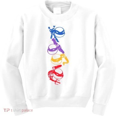 Ninja Lovers Turtle Fan Kids Sweatshirt