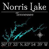 Norris Lake Tennessee Women's Hoodie thumb 2