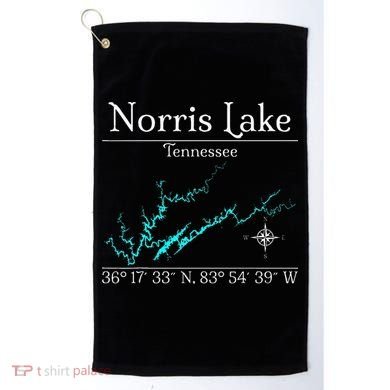 Norris Lake Tennessee Golf Towel