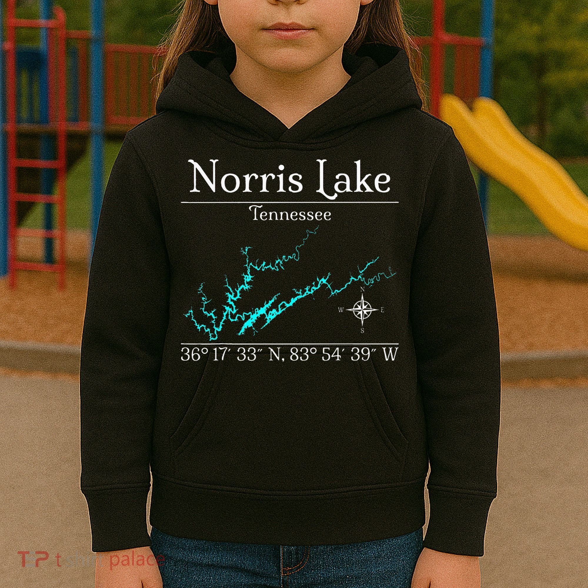 Norris Lake Tennessee Kids Hoodie