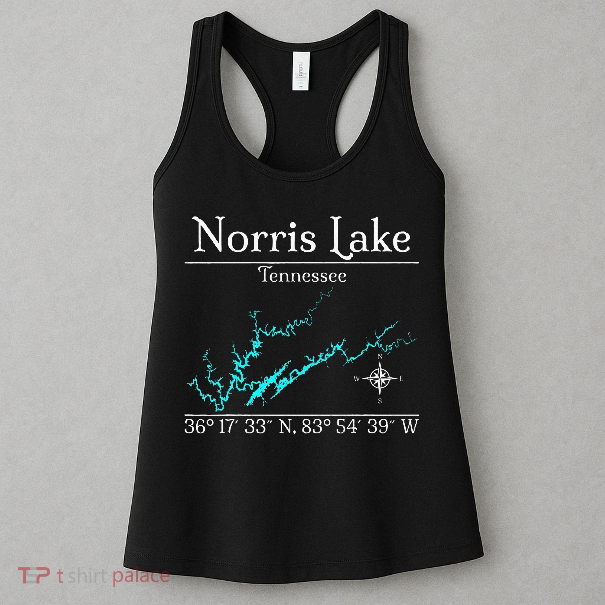 Norris Lake Tennessee Women's Tank Top