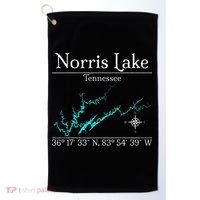 Norris Lake Tennessee Golf Towel thumb 0