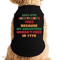 Never Let Them Forget For Juneteenth Day Gift Doggie Tank thumb 0