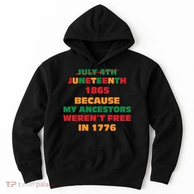 Never Let Them Forget For Juneteenth Day Gift Hoodie