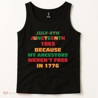 Never Let Them Forget For Juneteenth Day Gift Tank Top thumb 2