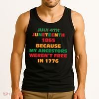 Never Let Them Forget For Juneteenth Day Gift Tank Top thumb 3