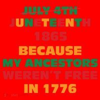 Never Let Them Forget For Juneteenth Day Gift Santa Hat thumb 1