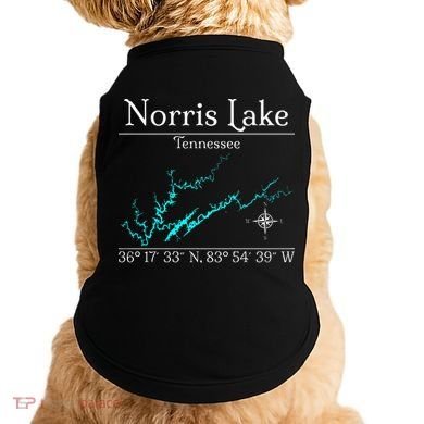 Norris Lake Tennessee Doggie Tank