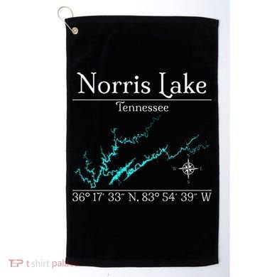Norris Lake Tennessee Golf Towel