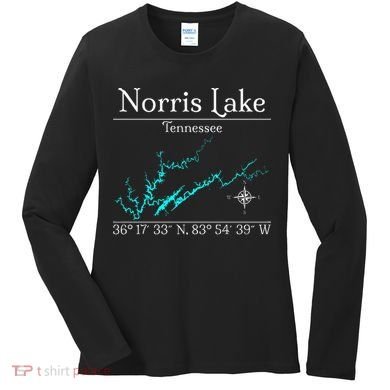 Norris Lake Tennessee Women's Long Sleeve Shirt