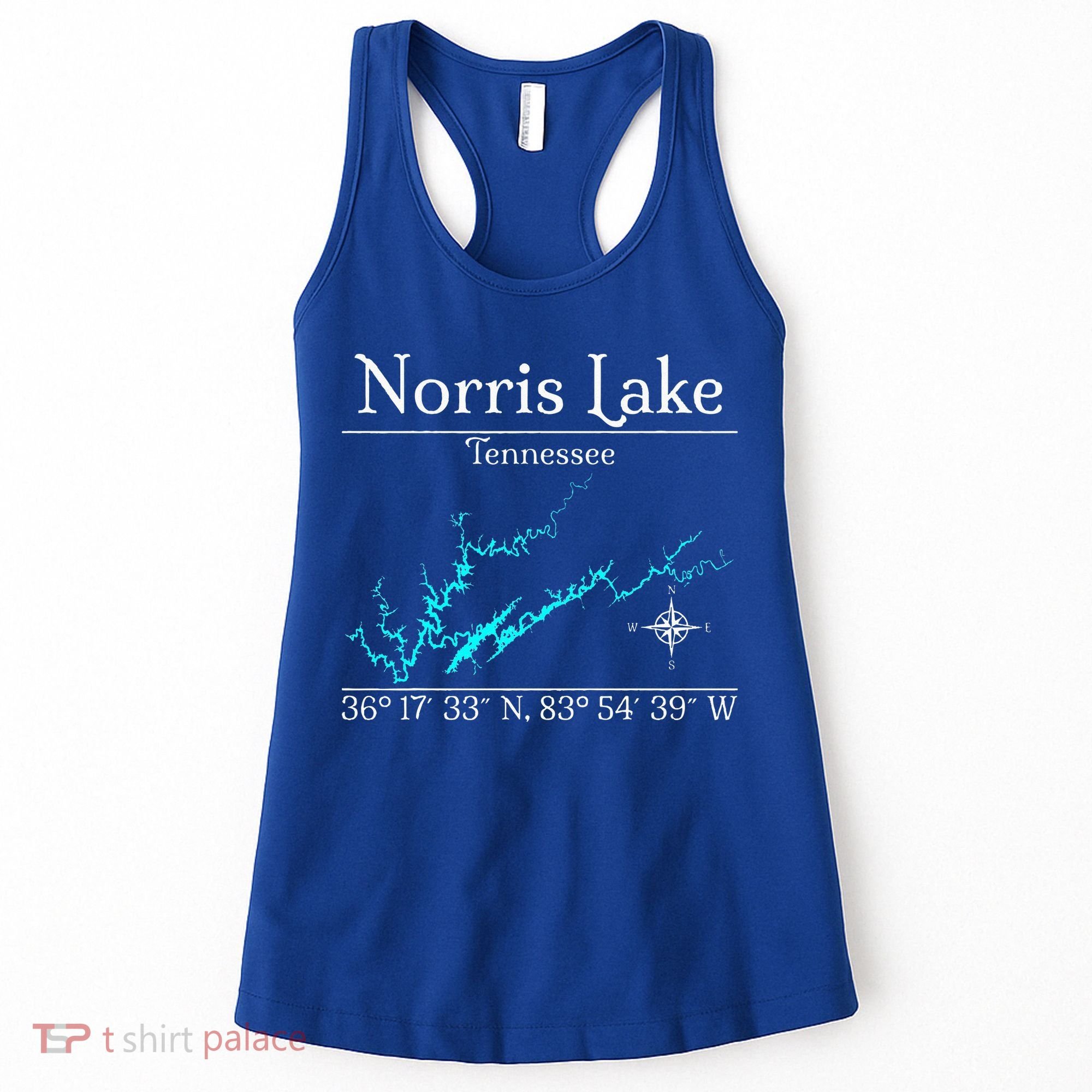 Norris Lake Tennessee Women's Tank Top