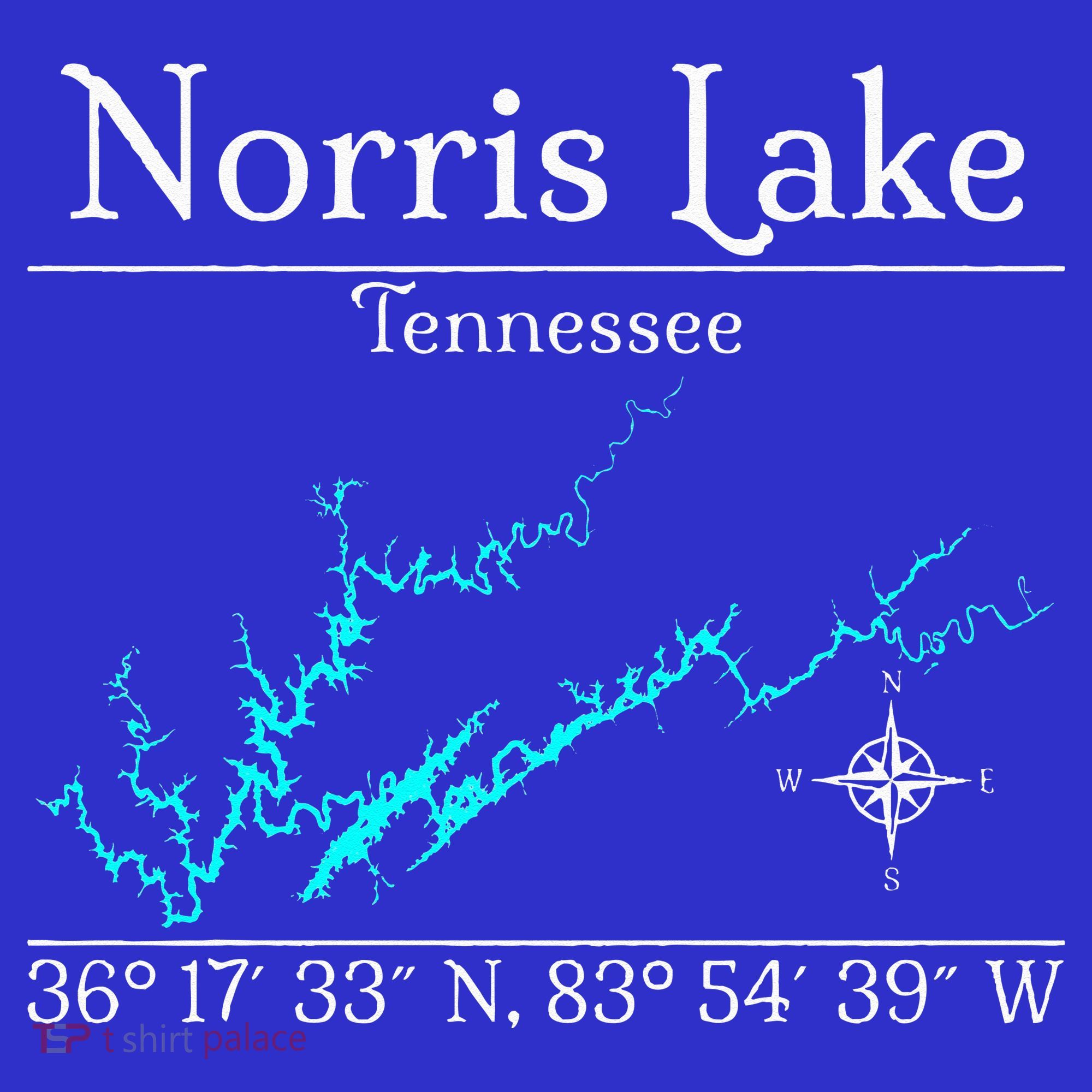 Norris Lake Tennessee Women's Tank Top