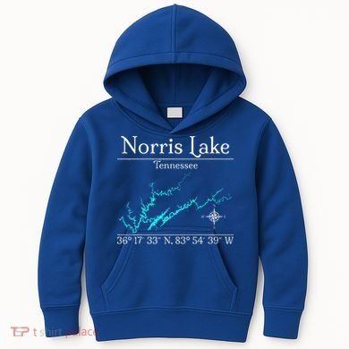 Norris Lake Tennessee Kids Hoodie