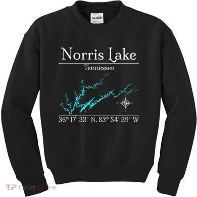 Norris Lake Tennessee Kids Sweatshirt