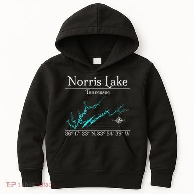 Norris Lake Tennessee Kids Hoodie