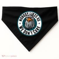 Nobody Likes Us We Don't Care Eagle USA-Made Doggie Bandana thumb 0