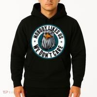 Nobody Likes Us We Don't Care Eagle Hoodie thumb 2