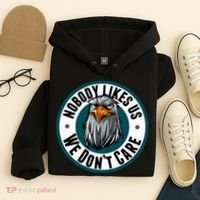 Nobody Likes Us We Don't Care Eagle Hoodie thumb 4
