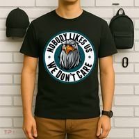 Nobody Likes Us We Don't Care Eagle T-Shirt thumb 6
