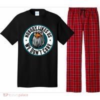 Nobody Likes Us We Don't Care Eagle Pajama Set thumb 0
