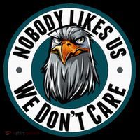 Nobody Likes Us We Don't Care Eagle Women's Hoodie thumb 2